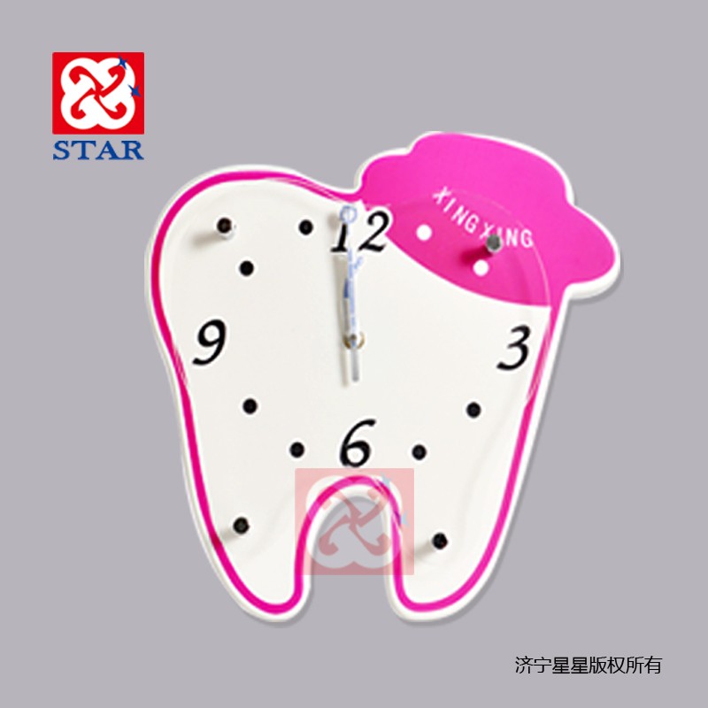 Tooth Shape Clock ZYR4010C
